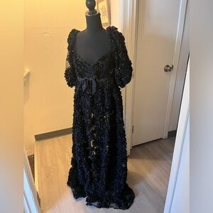 For Love and Lemons Black Lace Dress